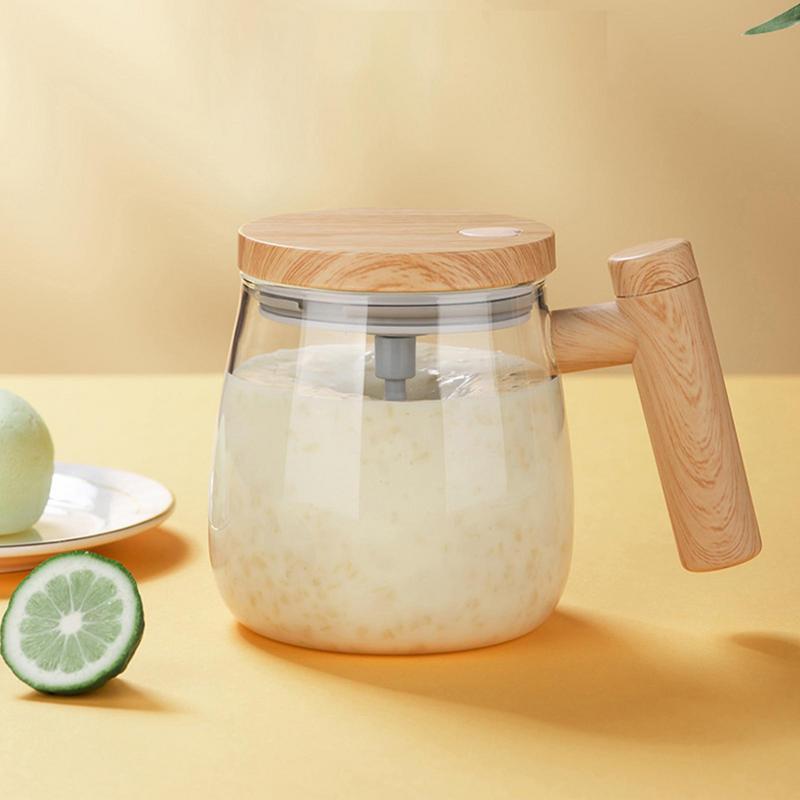 400ML Self Stirring Coffee Mug Electric Mixing Glass Coffee CupHigh Speed Fast Automatic