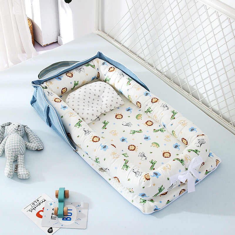 Baby Removable And Washable Bed Kids Cotton Cradle