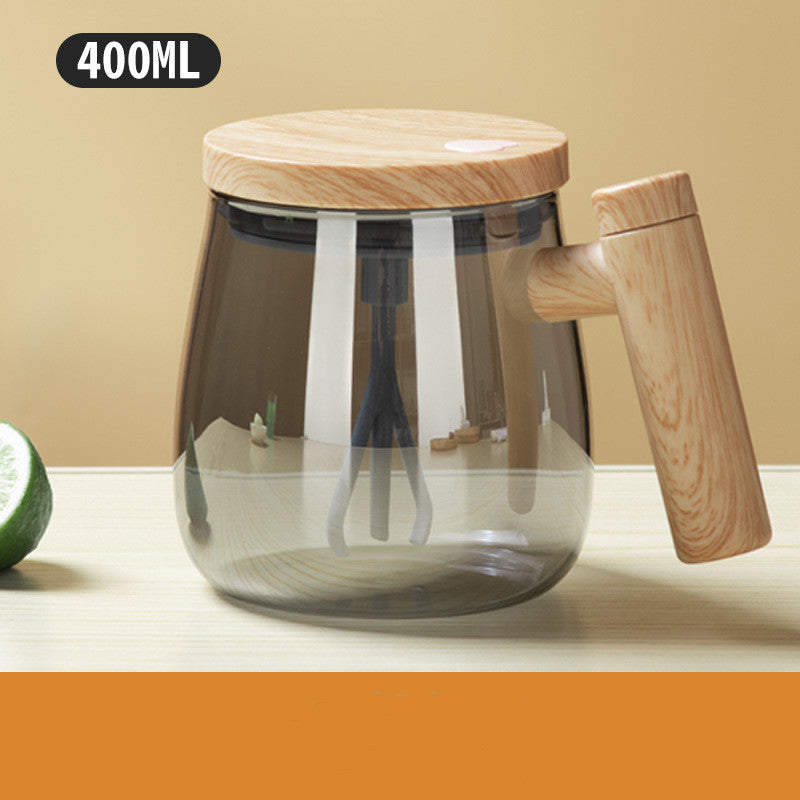 400ML Self Stirring Coffee Mug Electric Mixing Glass Coffee CupHigh Speed Fast Automatic