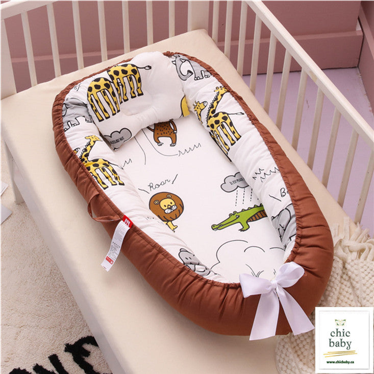 Baby Removable And Washable Bed Kids Cotton Cradle