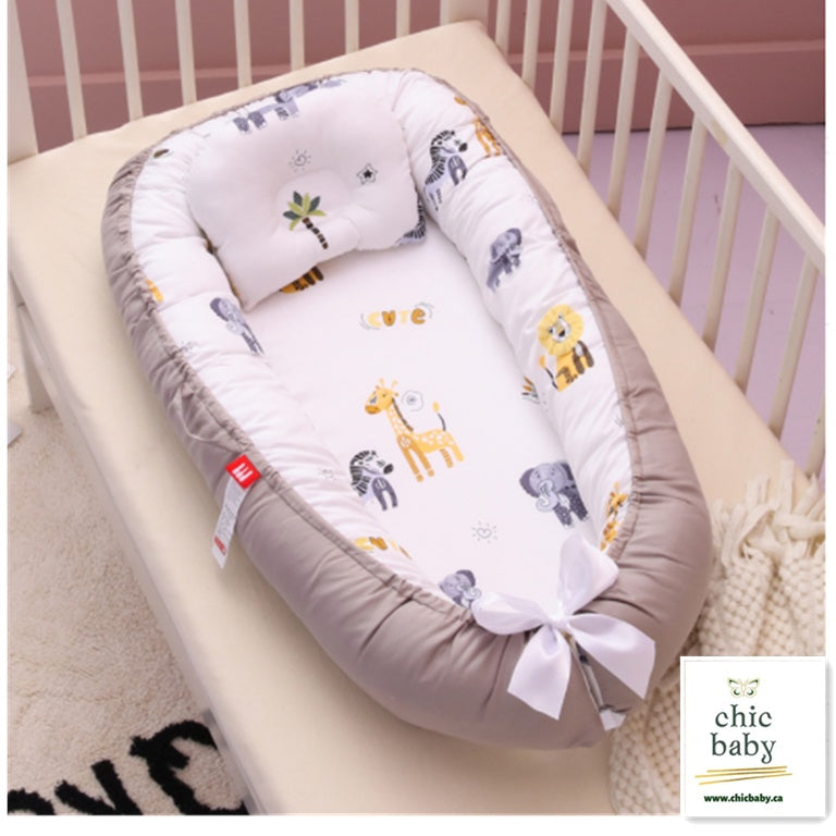 Baby Removable And Washable Bed Kids Cotton Cradle