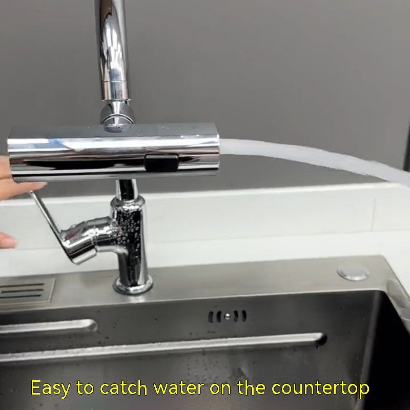 Kitchen Faucet Waterfall Outlet Splash Proof Multifunctional Water