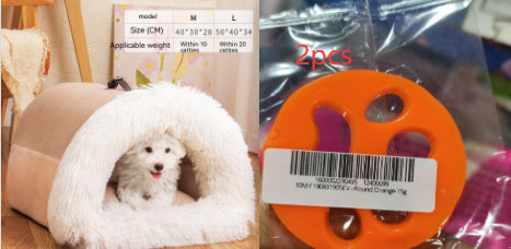 New Splice Portable Pet Nest Portable Autumn And Winter Warm Dog