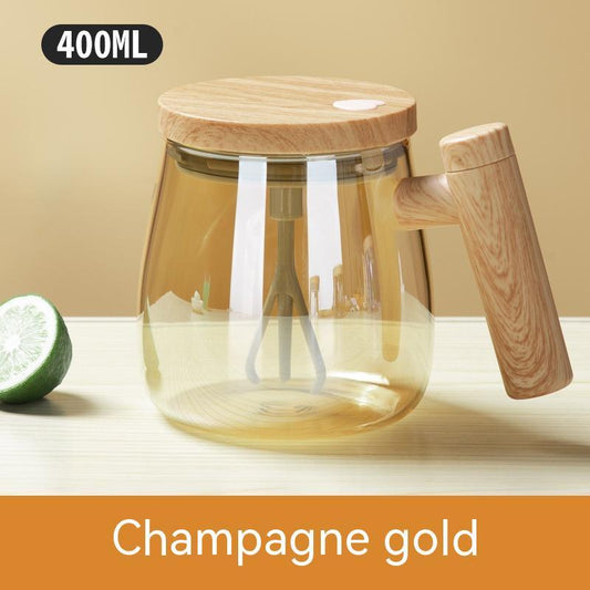 400ML Self Stirring Coffee Mug  Electric Mixing Glass Coffee CupHigh Speed Fast Automatic