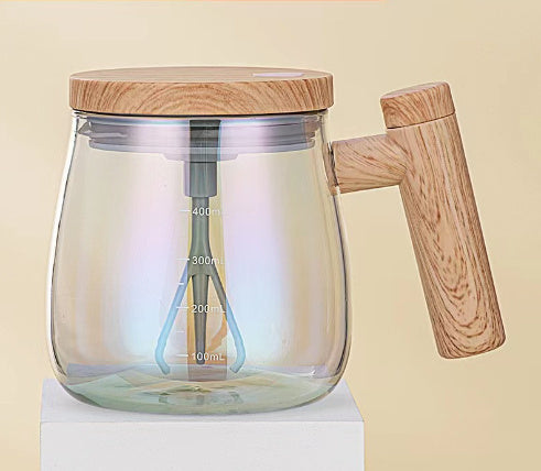 400ML Self Stirring Coffee Mug  Electric Mixing Glass Coffee CupHigh Speed Fast Automatic