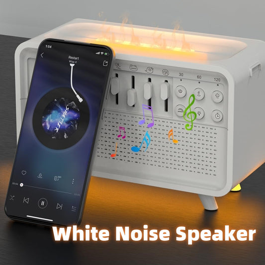 3 In 1 Bluetooth Speaker White Noise Sleep Night  Combination Of 8 Group Nature Sound