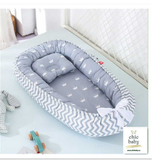 Baby Removable And Washable Bed  Kids Cotton Cradle