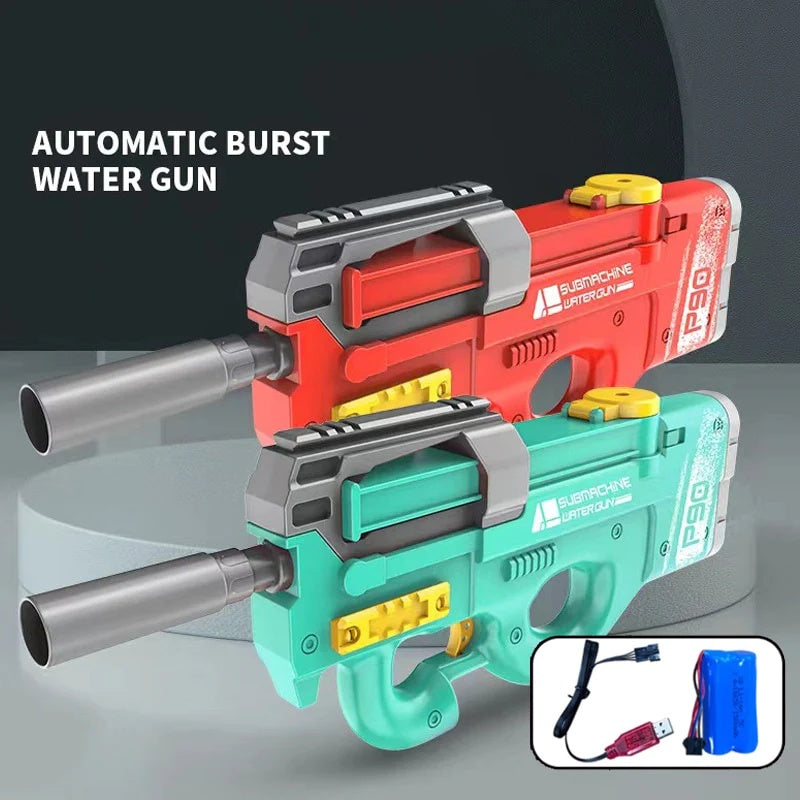 Automatic Electric Water Gun Toys Kids Water Fight Pool Party Water Toy
