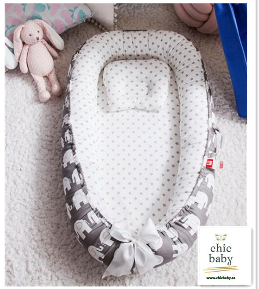 Baby Removable And Washable Bed  Kids Cotton Cradle